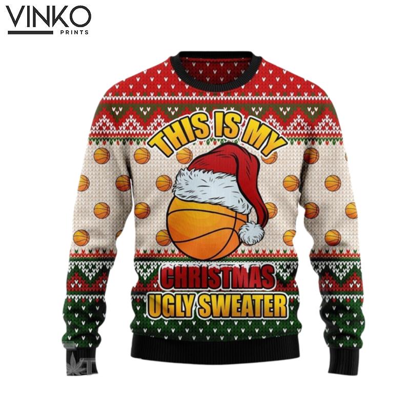 Basketball Shirt Ugly Christmas Sweater