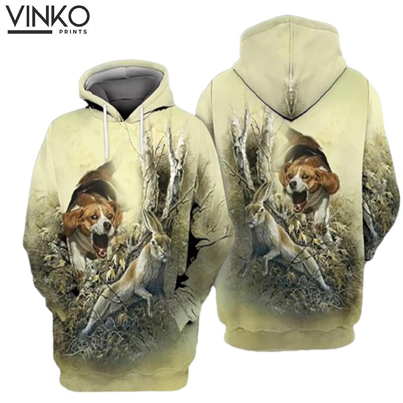 Beagle Dog Mens Hoodie