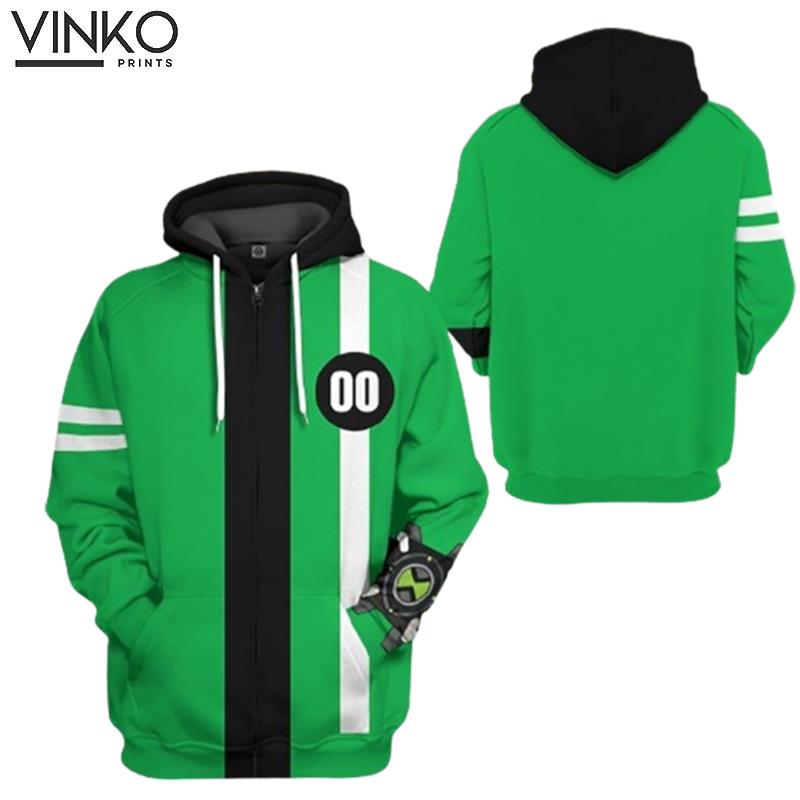 Ben 10 Ultimate Alien Outfit Custom Number Hoodie