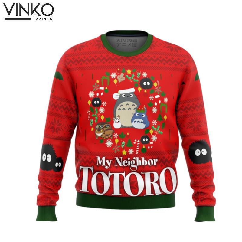 Best Neighbor Totoro Ugly Christmas Sweater