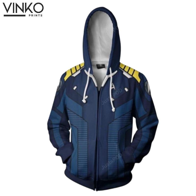 Beyond James Tiberius Kirk Theme Star Trek Hoodie