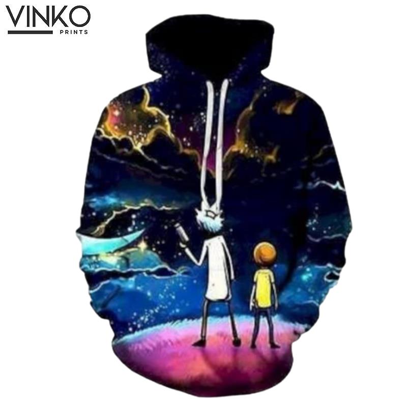 Biaolun 2019 Rick And Morty Jumper Fashion Hoodie