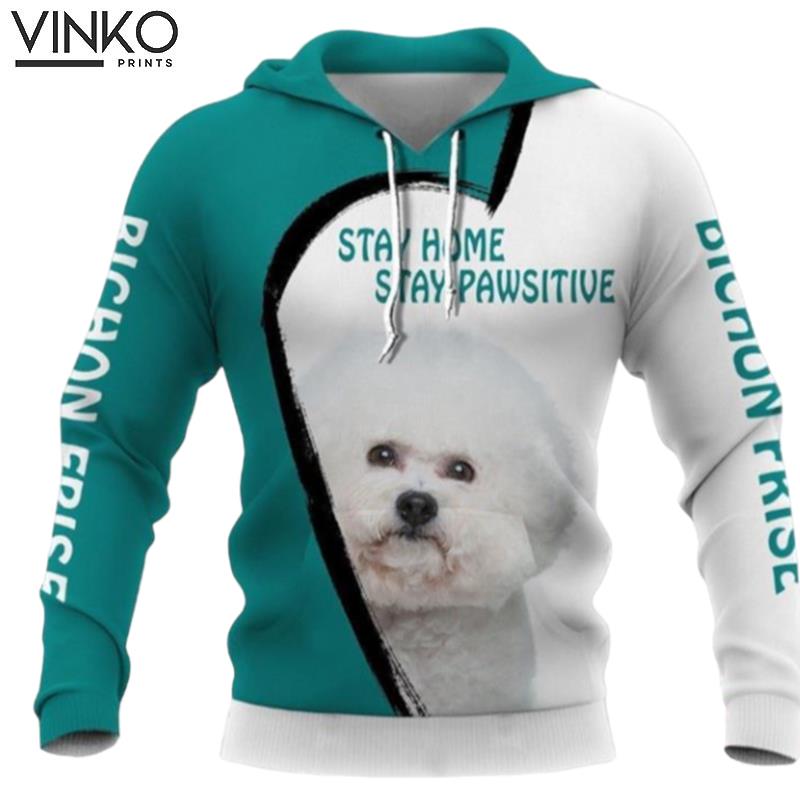 Bichon Frise Pawsitive Hoodie