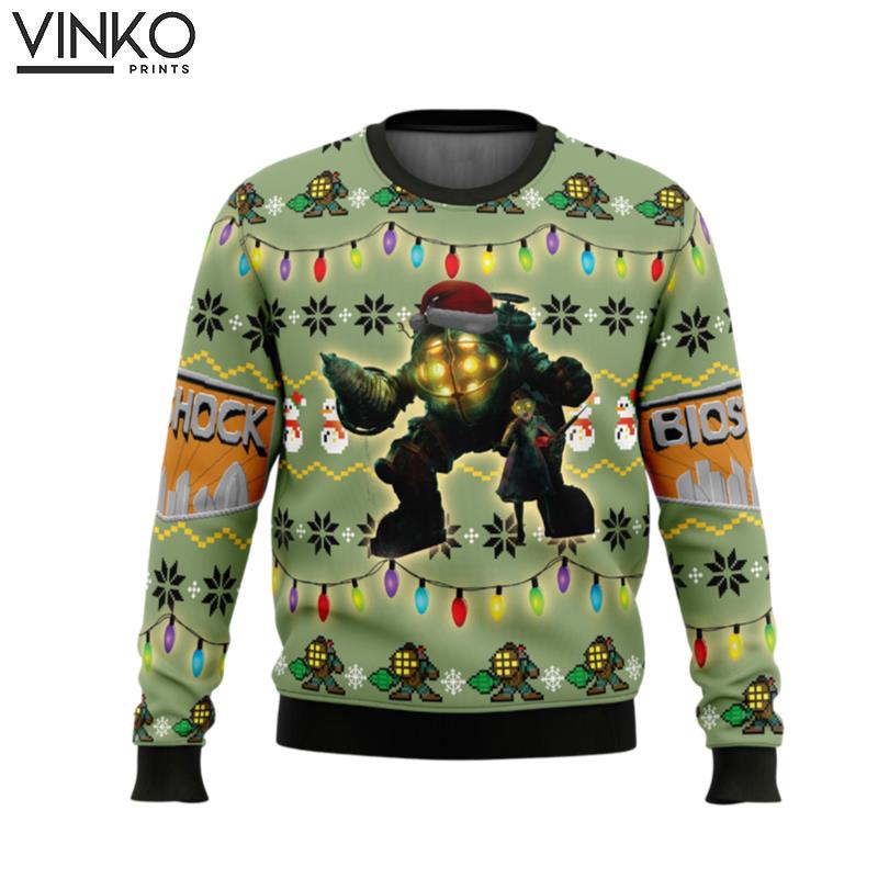 Big Daddy Bioshock Ugly Christmas Sweater