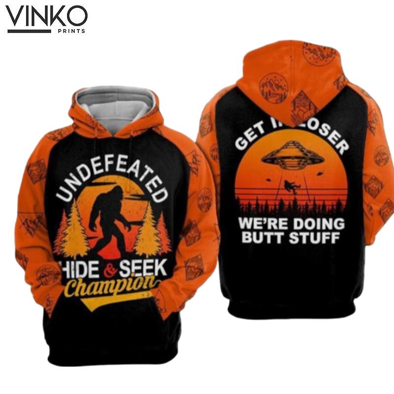 Bigfoot Hide And Seek World Champion Hoodie