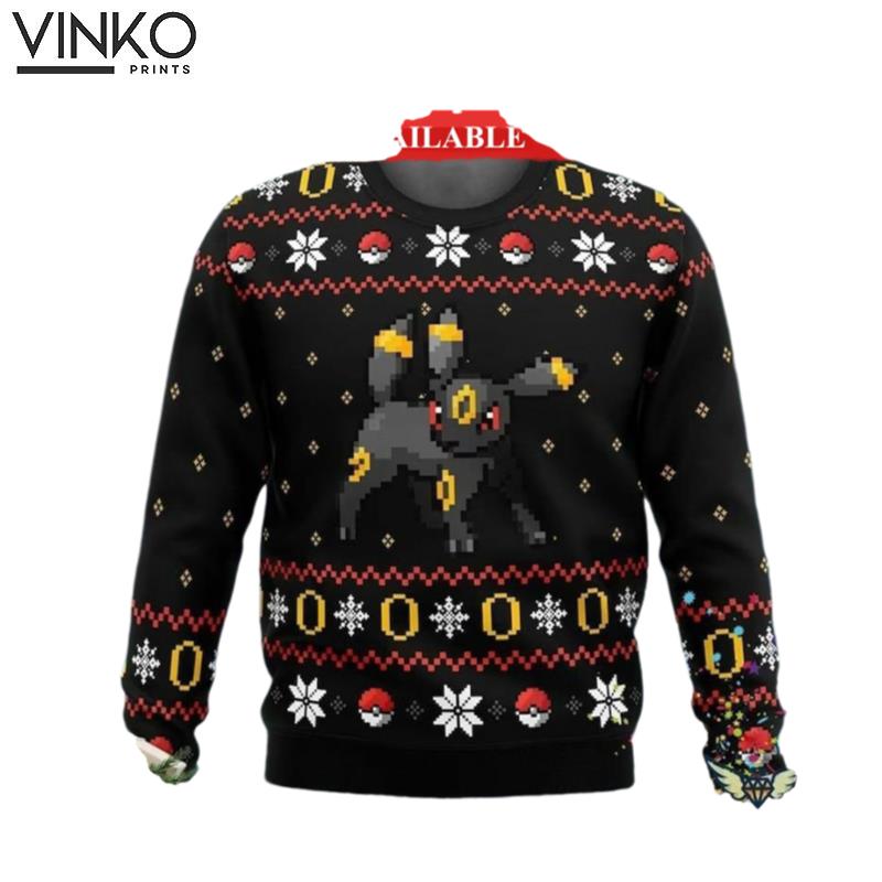 Black And Yellow Monster Cartoon Ugly Christmas Sweater