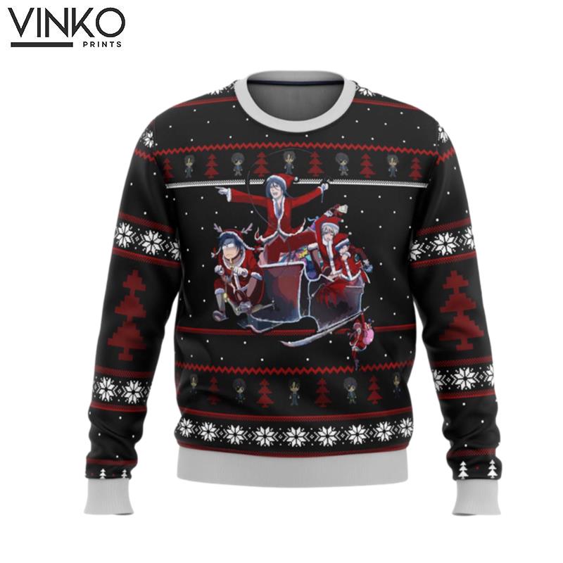 Black Butler Holiday Ugly Christmas Sweater