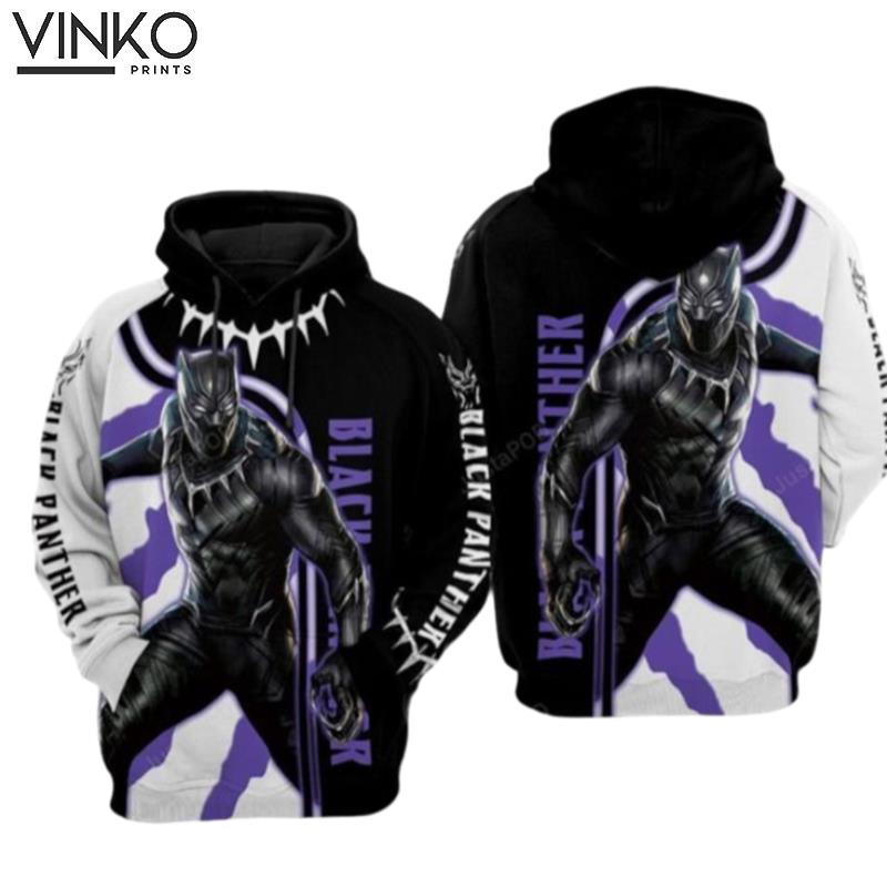 Black Panther Marvel Comics Walt Disney Hoodie