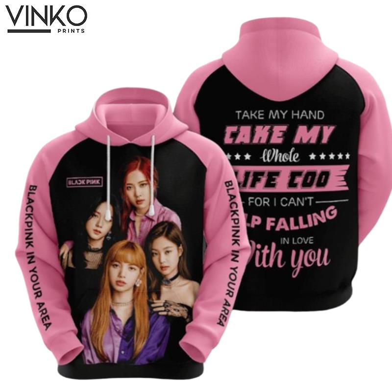 Black Pink Hoodie