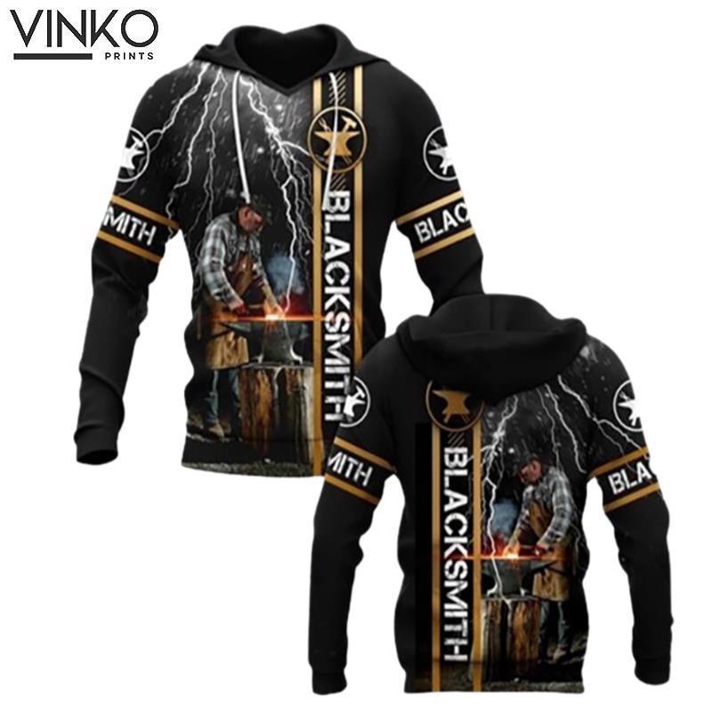 Blacksmith Flash Worker Job Hoodie