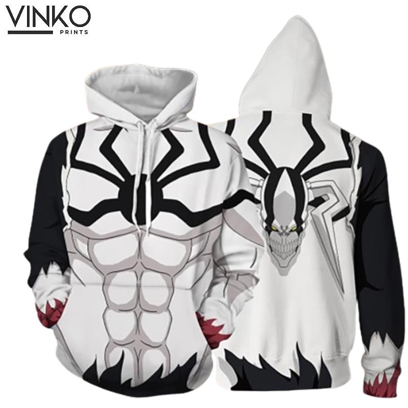 Bleach Hollow Ichigo Shirosaki Vasto Lorde Cosplay Hoodie