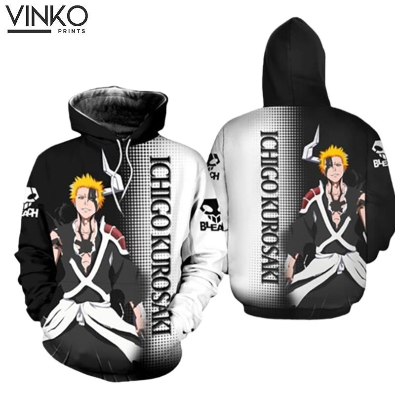 Bleach Ichigo Costume Bleach Anime Hoodie