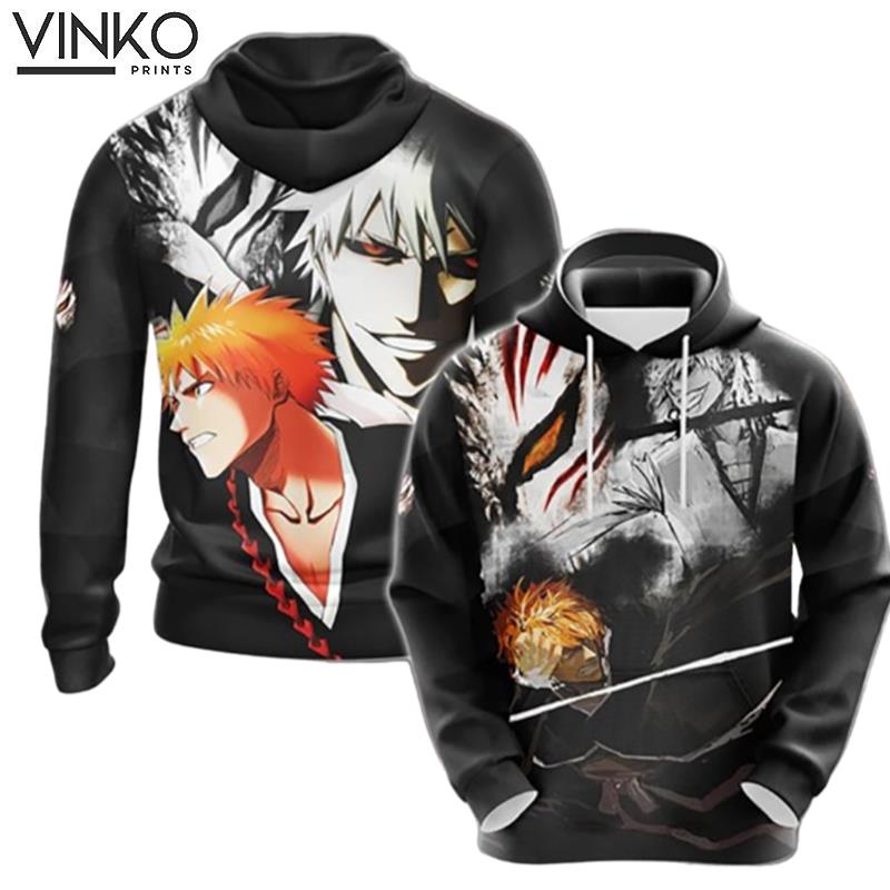 Bleach Kurosaki X Shirosaki Anime Hoodie