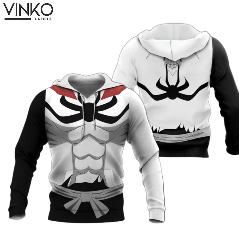 Bleach Vasto Lorde Ichigo Cosplay Jacket Up Hoodie