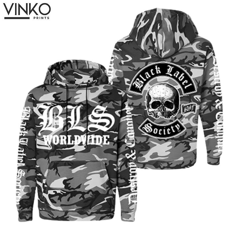 Bls Worldwide Winter Camo 2 Hoodie