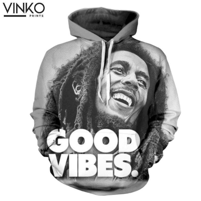 Bob Marley Good Vibes Hoodie