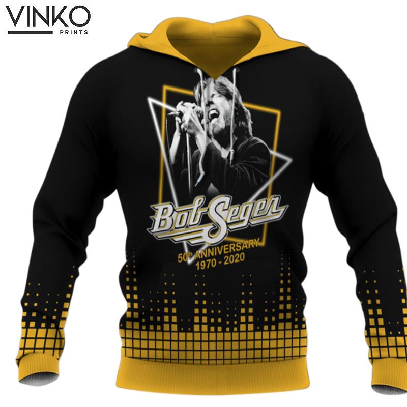 Bob Seger Anniversary 50Th Hoodie