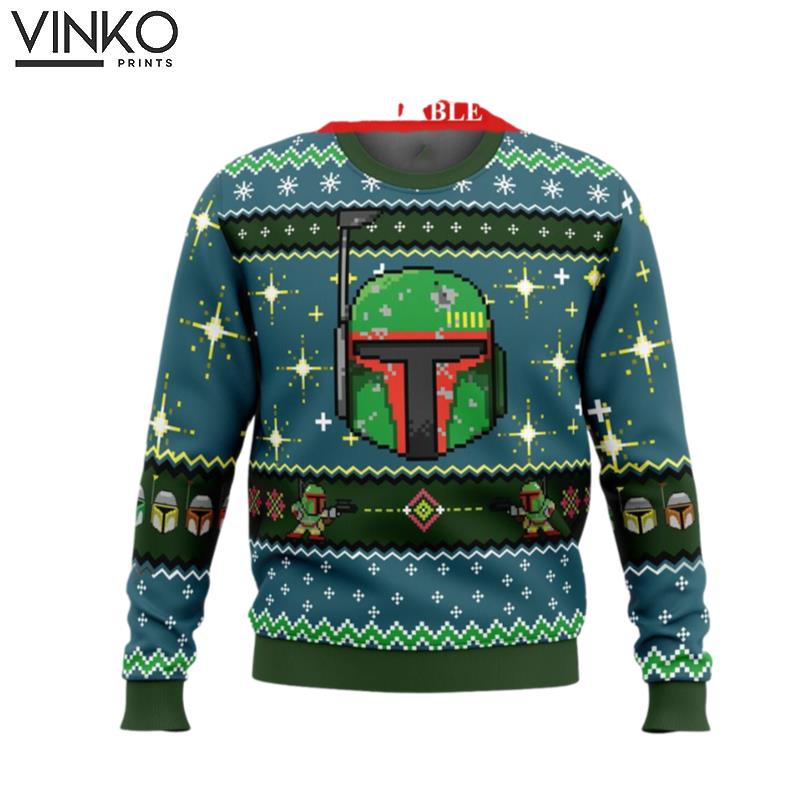 Boba Fett Game Lovers 3D Ugly Christmas Sweater