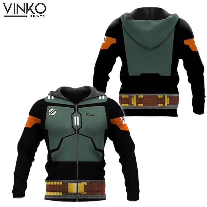 Boba Fett Star Wars Jacket Hoodie