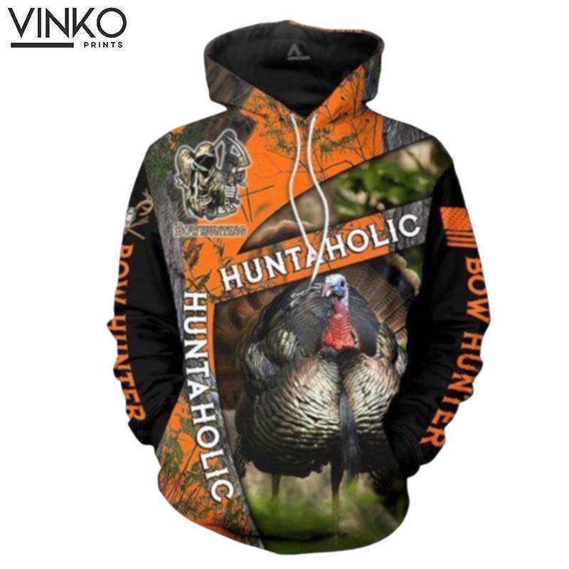 Bow Hunter Turkey Camo Hoodie