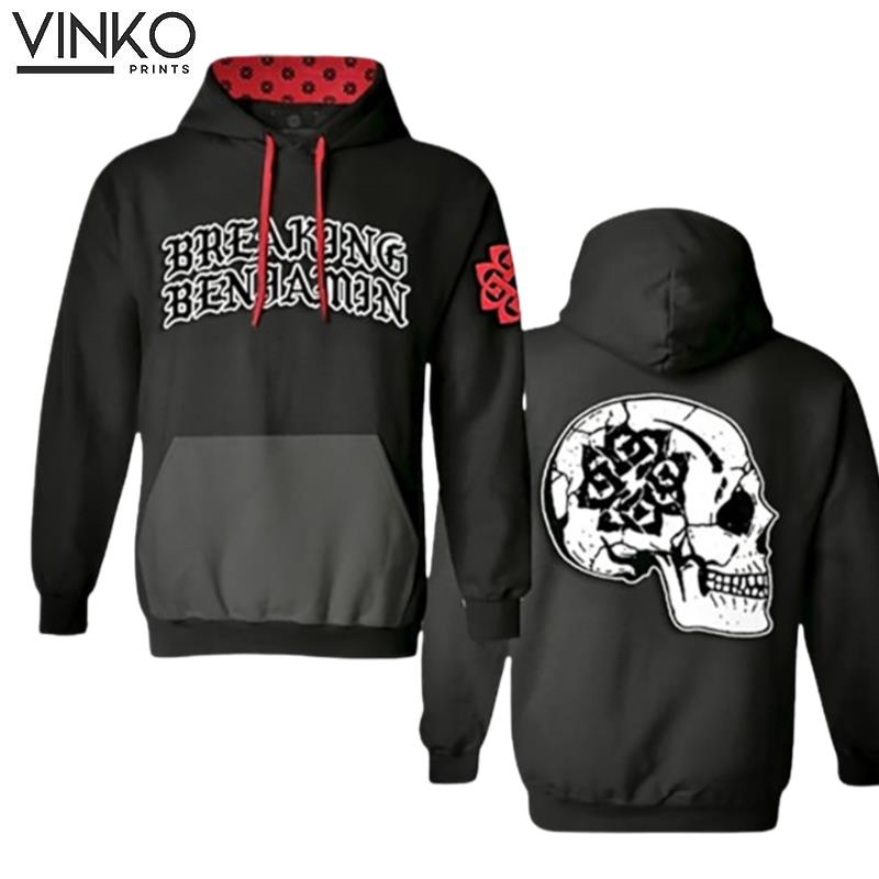 Breaking Benjamin Skull Hoodie