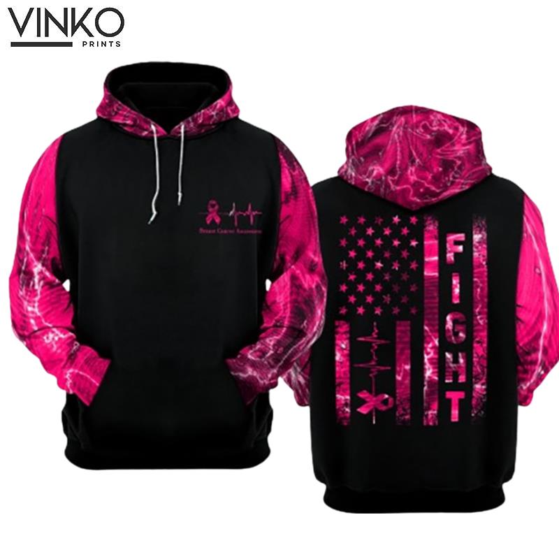 Breast Cancer Awareness Fight Hoodie