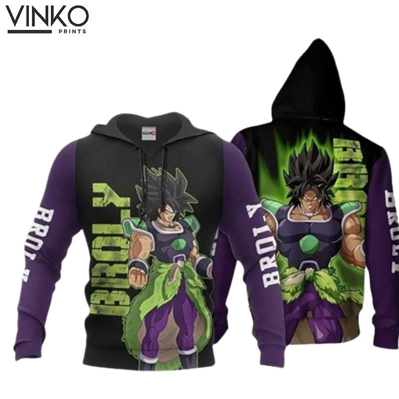 Broly Anime Manga Dragon Ball Hoodie