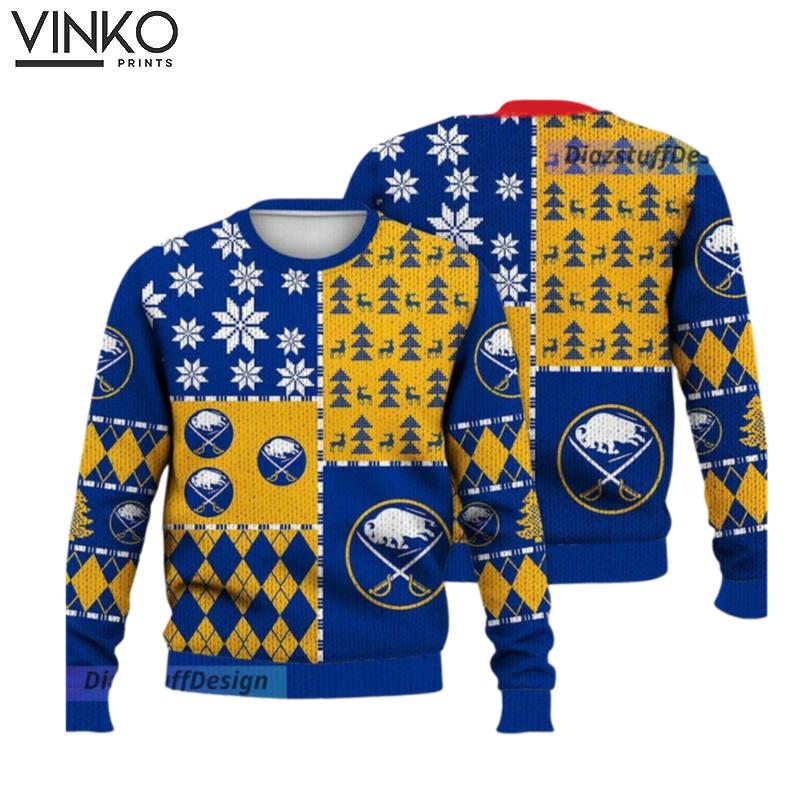 Buffalo Sabres Ice Hockey Ugly Christmas Sweater