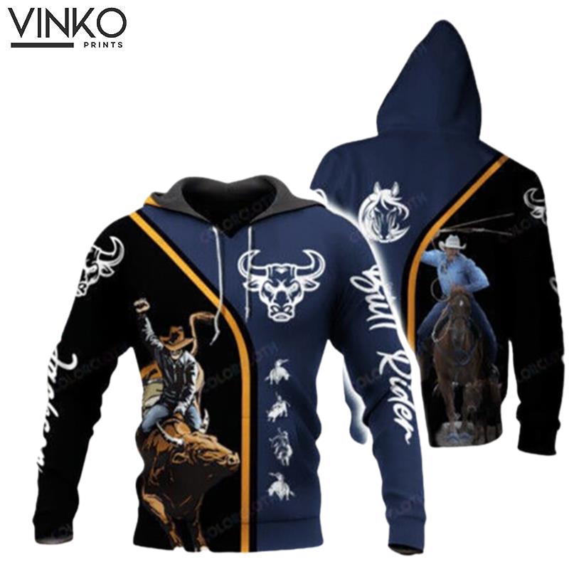 Bull Riding Hoodie