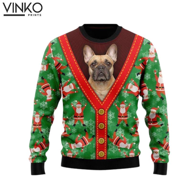 Bulldog Pet Lover Ugly Christmas Sweater