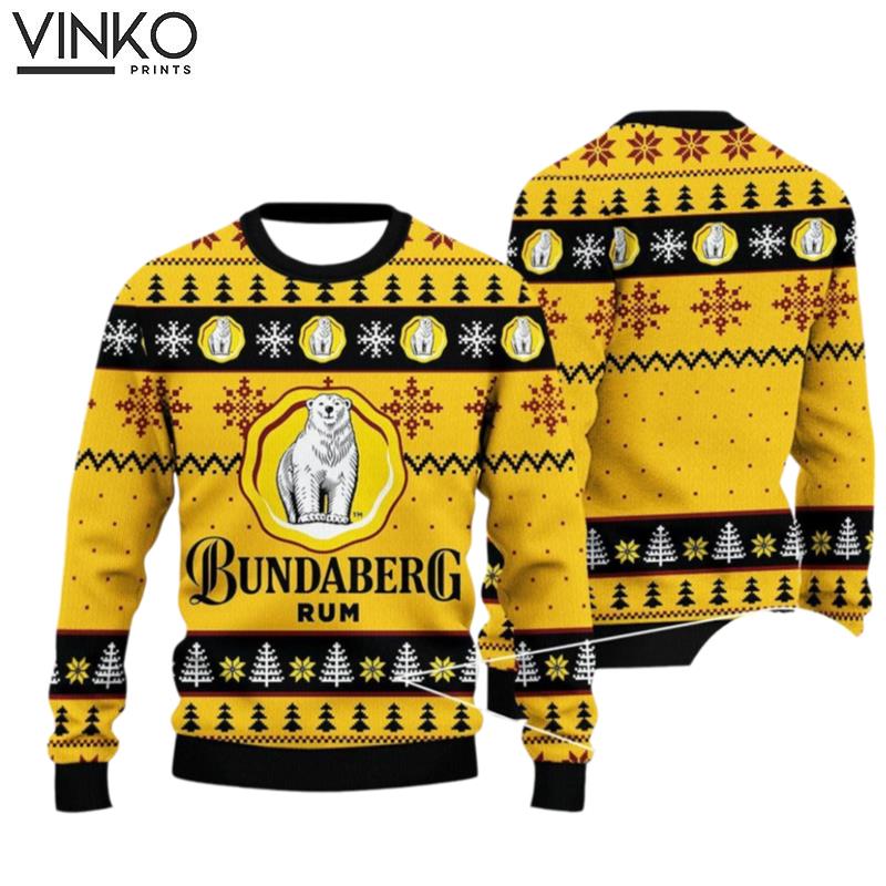 Bundaberg Original Rum Ugly Christmas Sweater