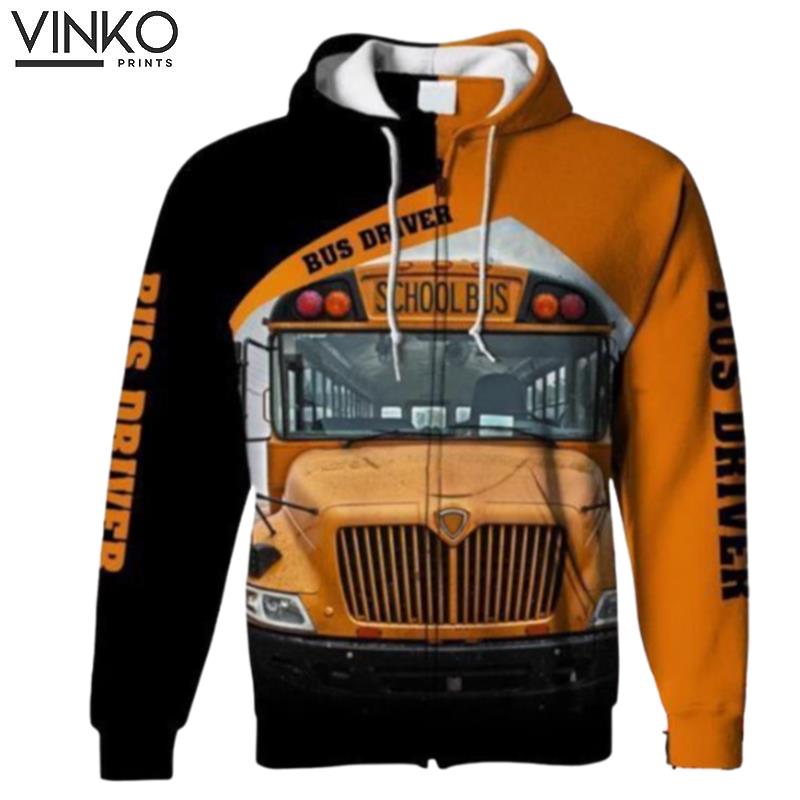 Bus Driver School Bus Life Hoodie