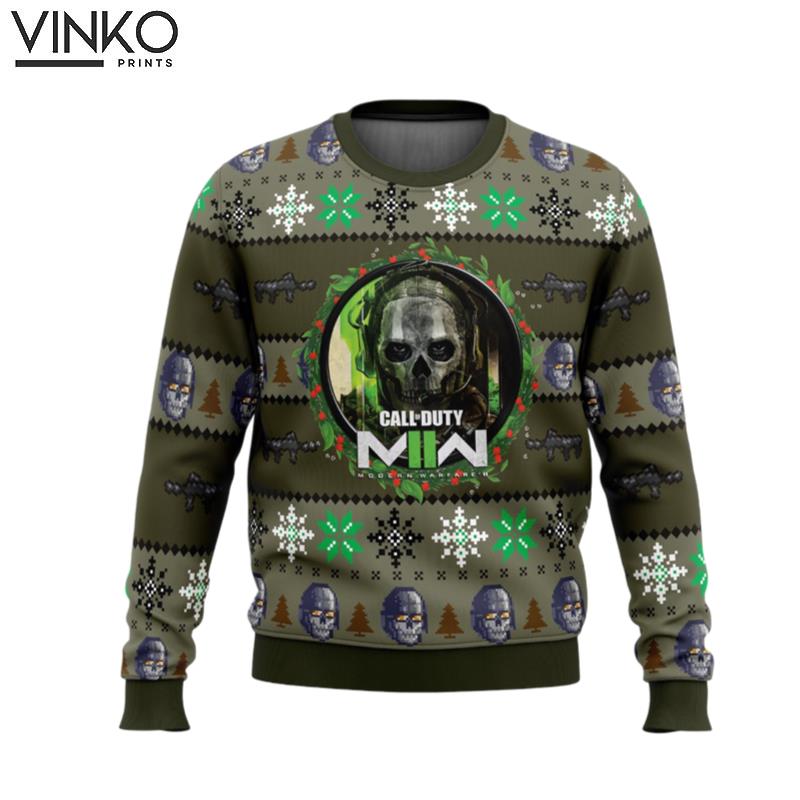 Call of Duty Modern Warfare 2 Ugly Christmas Sweater