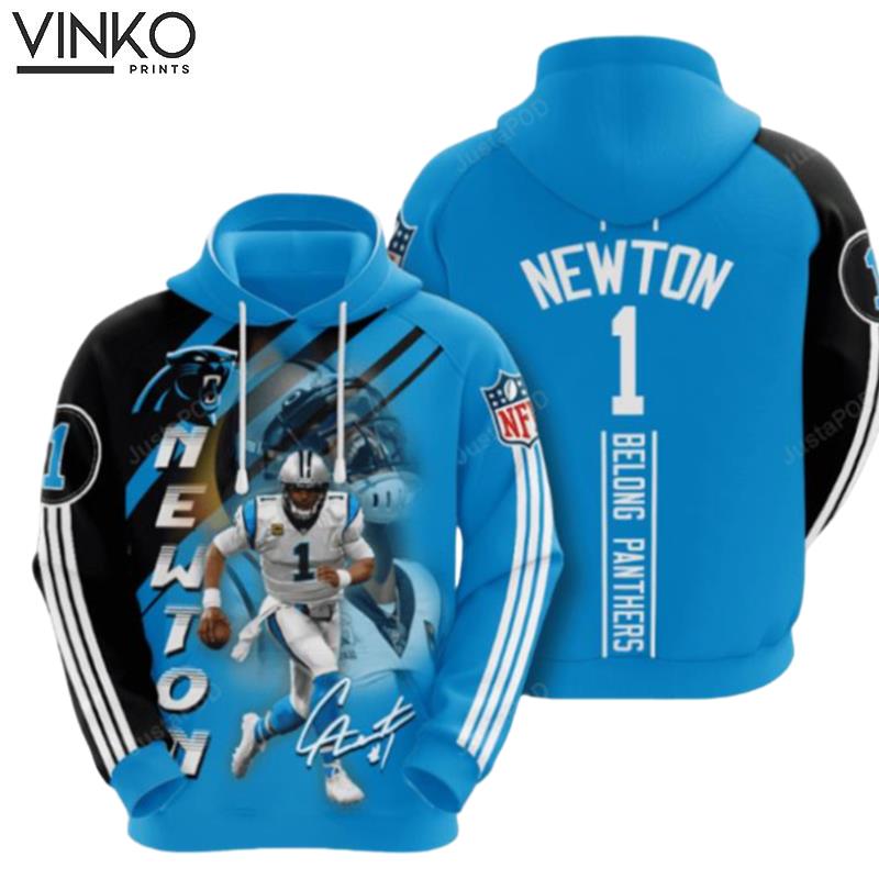 Cam Newton Carolina Panthers Men And Women Carolina Panthers Hoodie