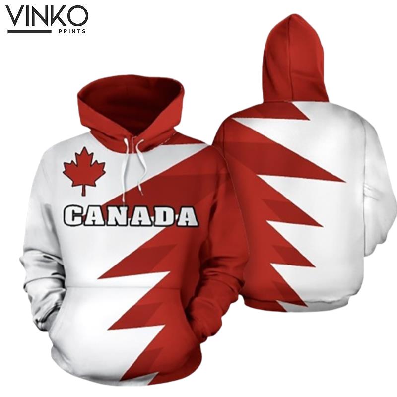 Canada Flag 2 Hoodie