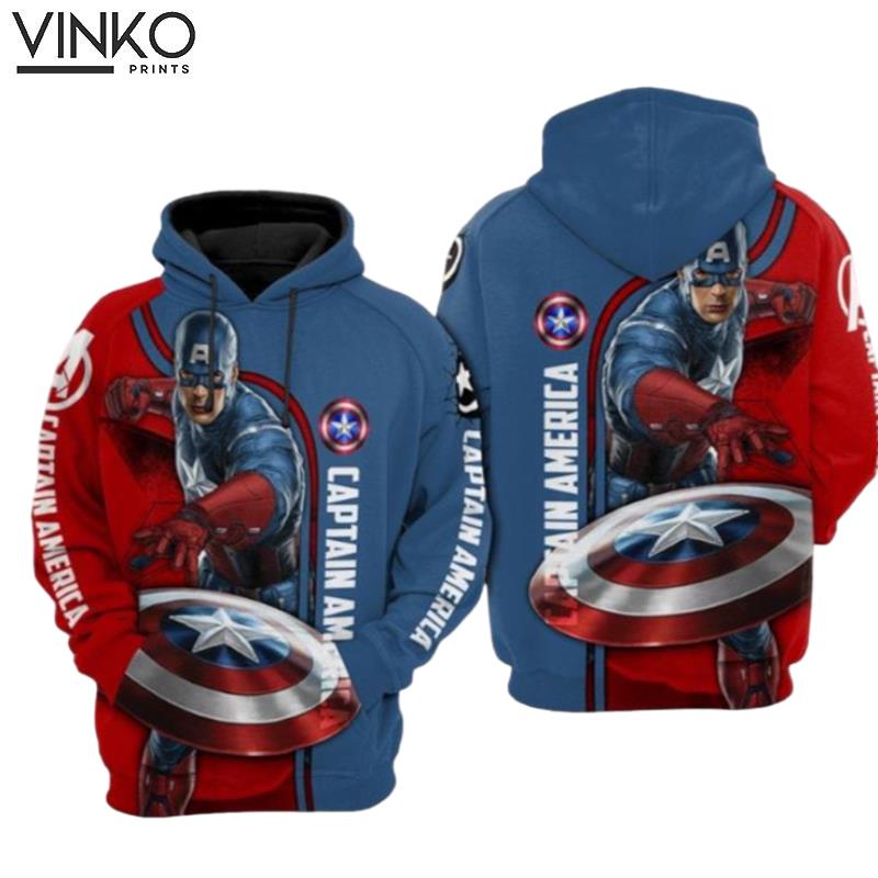 Captain America 1 Hoodie