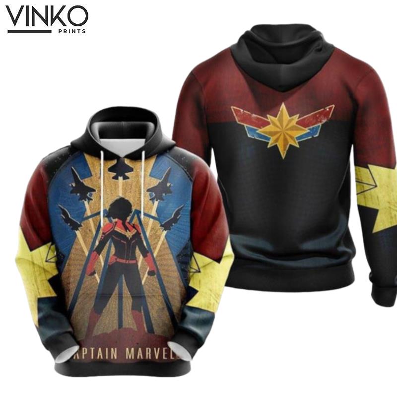 Captain Marvel 1670 Hoodie