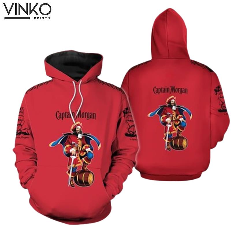 Captain Morgan Logo Hoodie