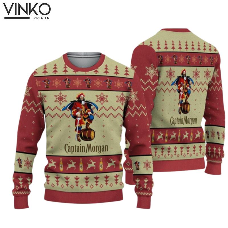 Captain Morgan Ugly Christmas Sweater