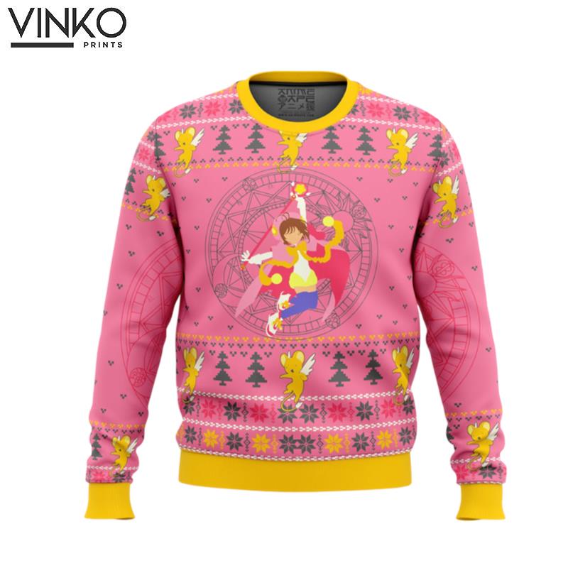 Cardcaptor Sakura Ugly Christmas Sweater