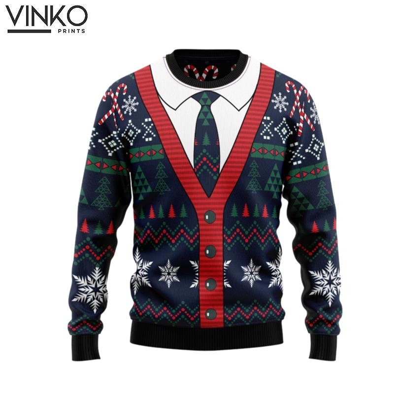 Cardigan Christmas For Men And Women Ugly Christmas Sweater