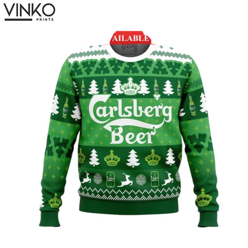 Carlsberg Beers Ugly Christmas Sweater