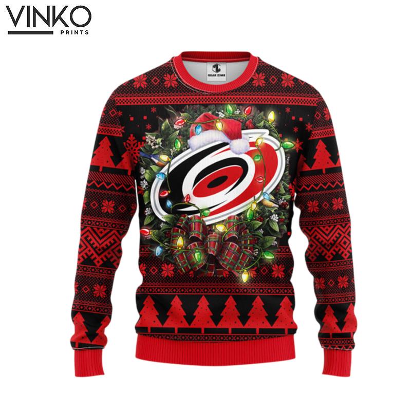 Carolina Hurricanes Ugly Christmas Sweater