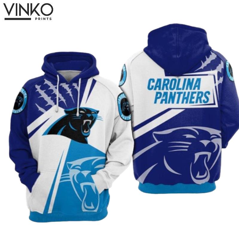 Carolina Panthers Nfl Football Blue White Carolina Panthers Carolina Panthers Hoodie