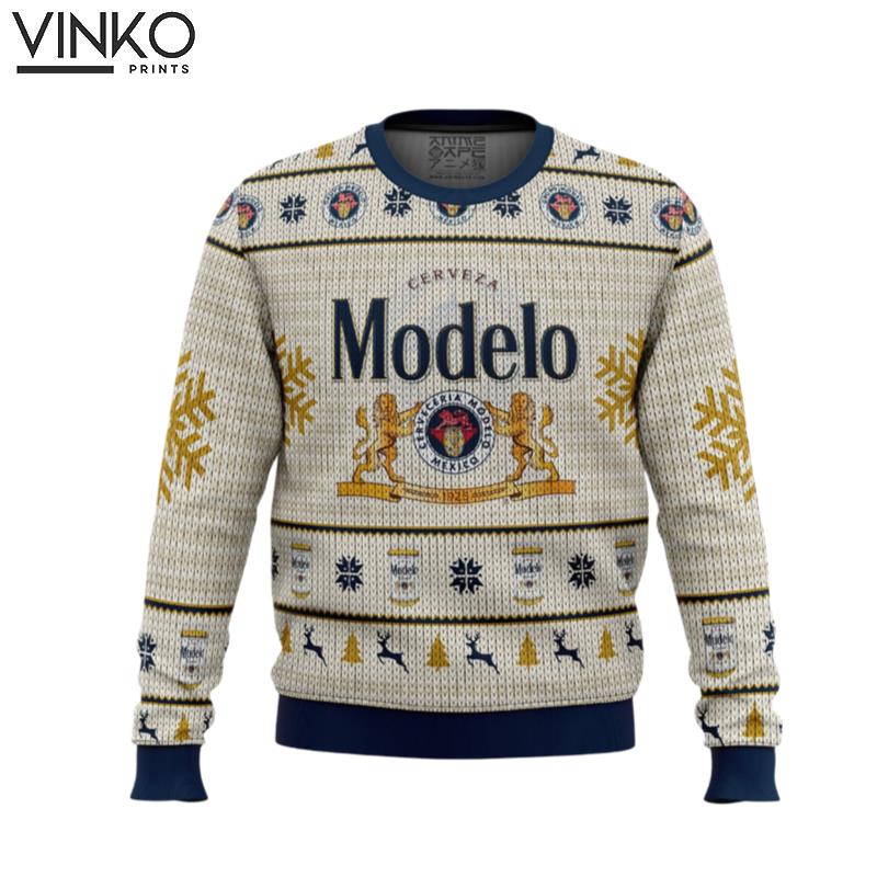 Cerveza Modelo Ugly Christmas Sweater