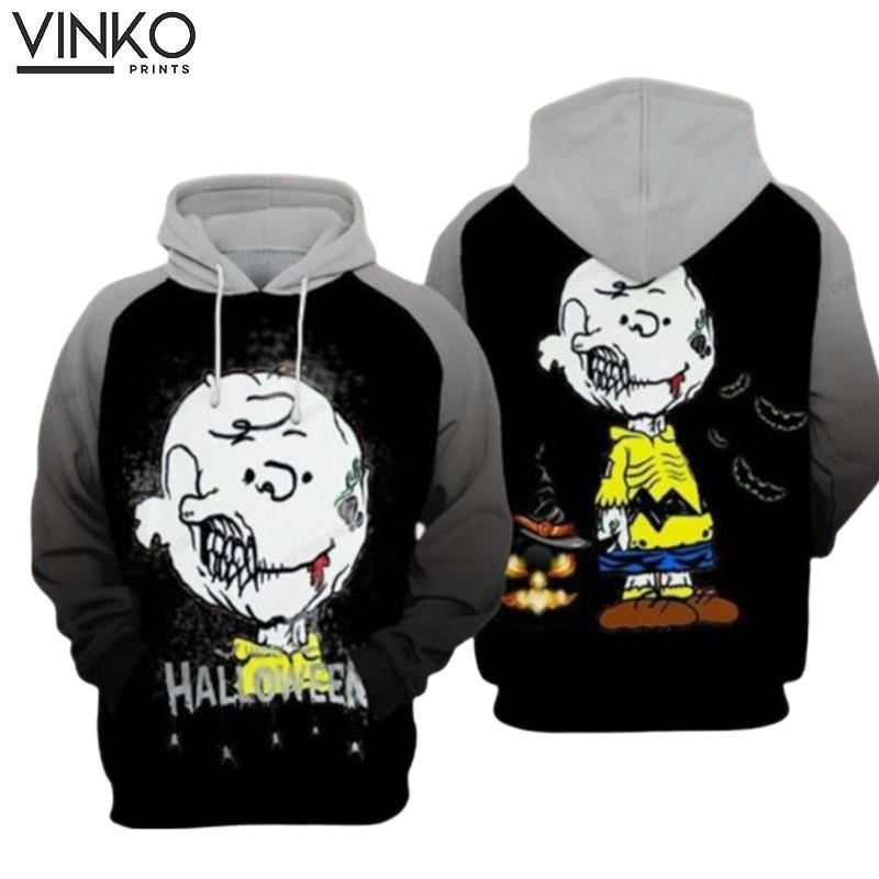 Charlie Brown Zombie Halloween Hoodie