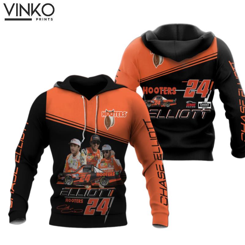 Chase Elliott Hooters 24 Nascar Chase Elliott Nascar Chase Elliott Hoodie