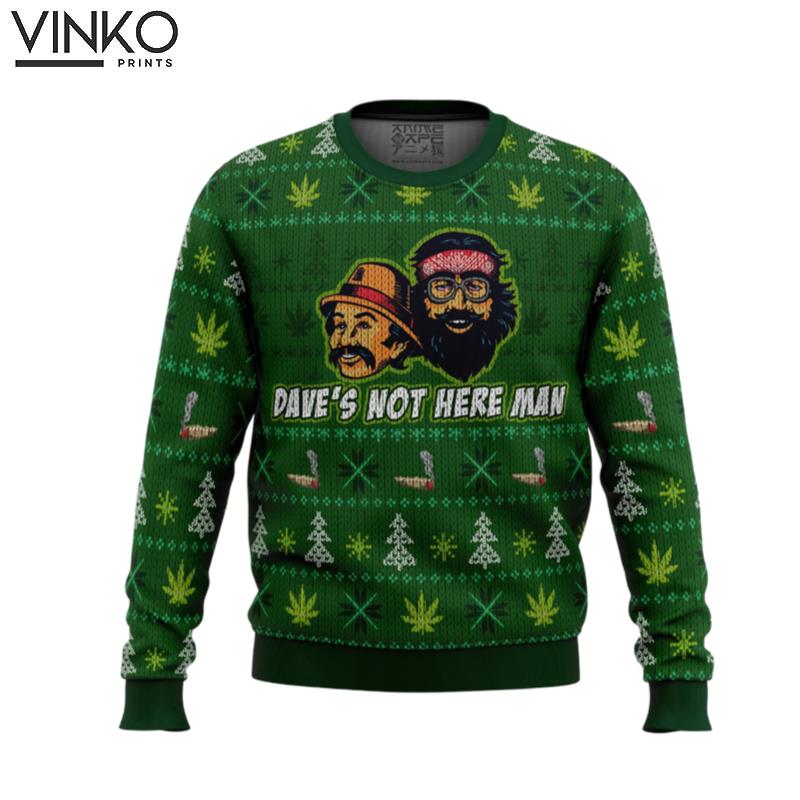 Cheech And Chong Ugly Christmas Sweater