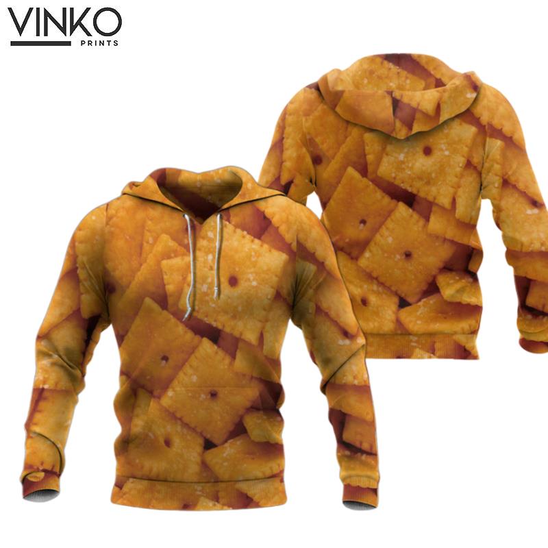 Cheez It Baked Snack Crackers Hoodie