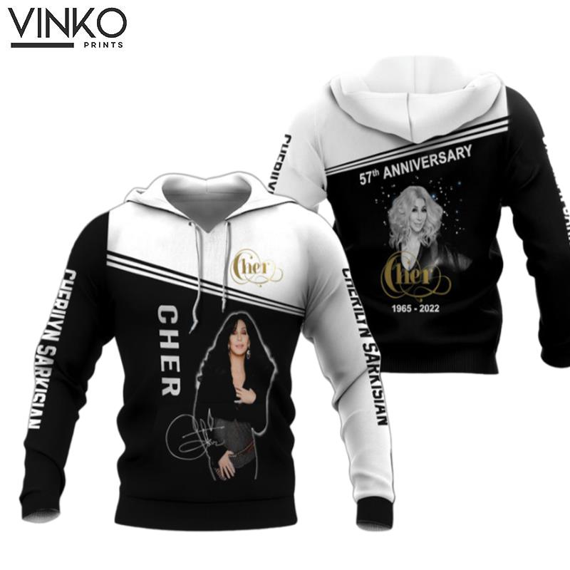 Cherilyn Sarkisian 55Th Anniversary 1965 Cher Cherilyn Sarkisia Cher Hoodie